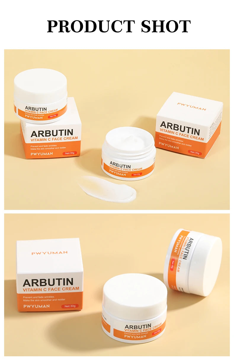 Vitamin C Improve Freckles Cream Fade Dark Spots Melasma Niacinamide Lightening Melanin Brighten Moisturizer Skin Care Products