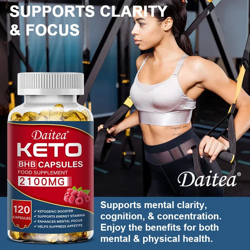 Weight Loss Capsules - 2100 mg - Ketogenic Enhancer, Weight Management, Fat Metabolis