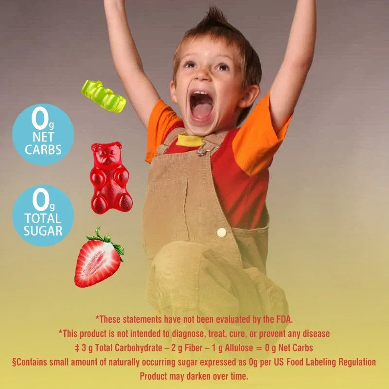 Kids Multivitamins Gummies - Boosts Immunity, Promotes Healthy Brain and Body Development, Provides Energy