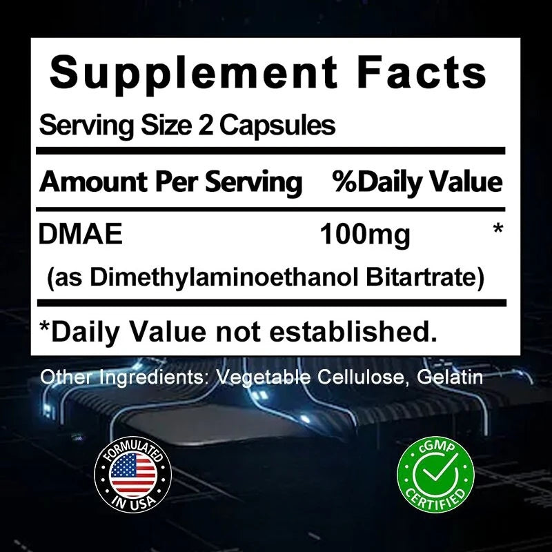 Nootropic Brain & Focus Supplement - Improve Memory, Mental Focus, Cognitive Function, for Brain, Heart Health