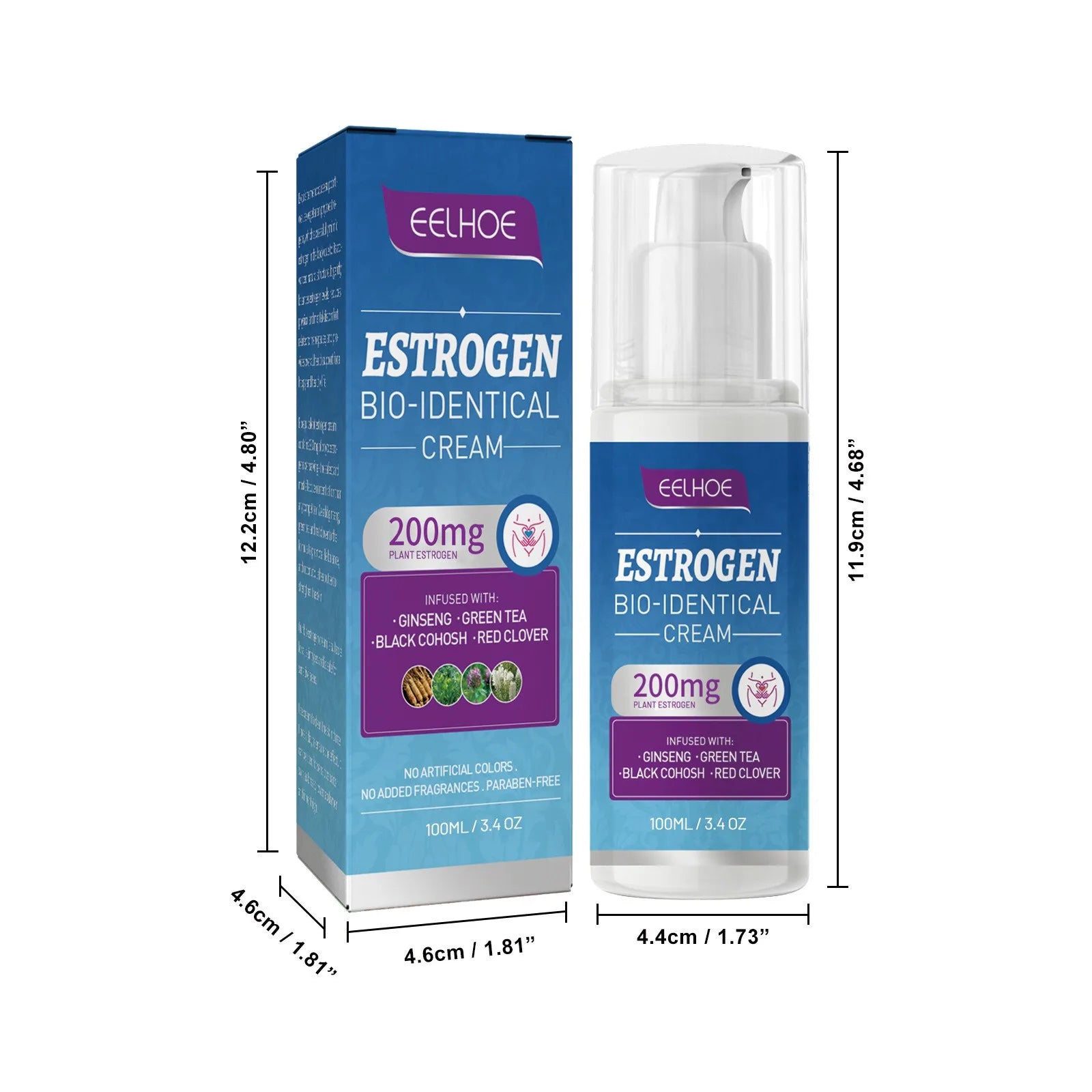 New Estrogen Bio-Identical Paste Menopause Soothing Balm Menstrual Cycle & Body Balance Support Helps Reduce Hot Flashes