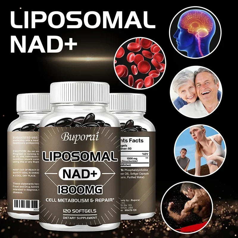 Liposomal NAD Supplement - Support Cellular Health, Stamina & Healthy Aging