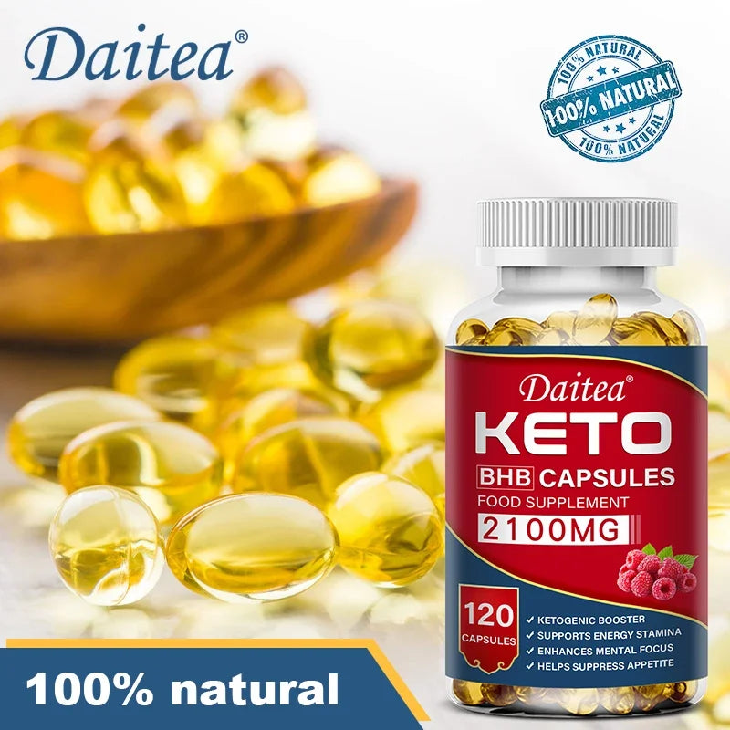 Weight Loss Capsules - 2100 mg - Ketogenic Enhancer, Weight Management, Fat Metabolis