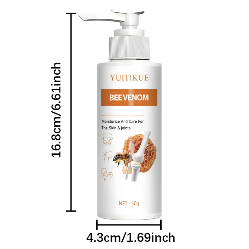 Bee Venom Joint Cream 150g Moisturizing Skincare for Joints Suitable for Arms, Waist, and Body Care
