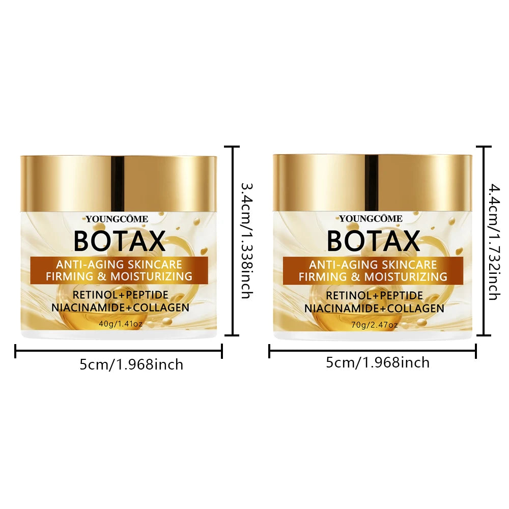 BOTAX Anti-Aging Skincare Cream with Retinol Peptides Niacinamide & Collagen for Firming and Hydrating Daily Use
