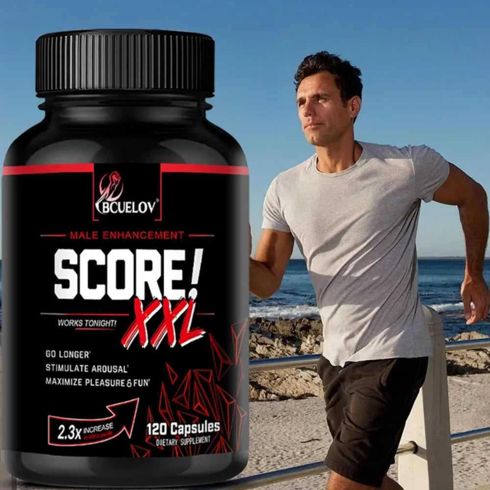 Force Score XXL Nutritional Supplement Helps Enhance Muscle Strength and Endurance, Improve Mood, and Support Vitality