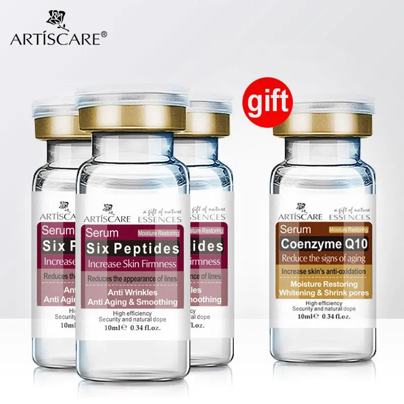 2024 ARTISCARE Six Peptides Serum Moisturizing and Oil Control Skin Care Nourishing Face Essence Cream