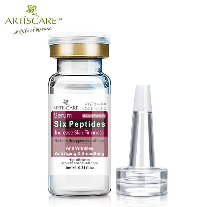 2024 ARTISCARE Six Peptides Serum Moisturizing and Oil Control Skin Care Nourishing Face Essence Cream