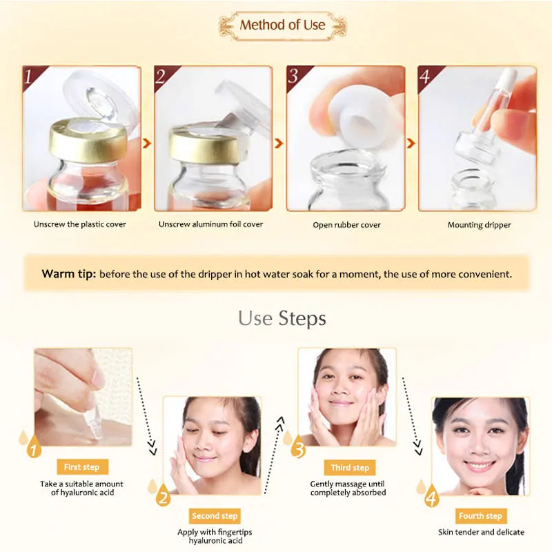 ARTISCARE Six Peptides Face Serum 3pcs/Lot Moisturizing Facial Lifting Skin Care Essence