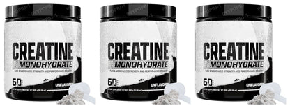 Creatine Monohydrate Powder 300g 60 Servings Micronized Unflavored Easy to Mix Strength Performance Muscle Growth Supplement