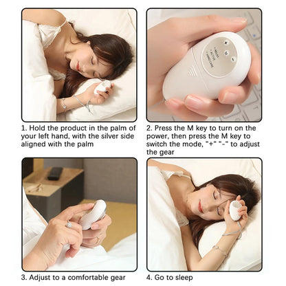 Sleep Aid Hand-held Micro-current Relieve Anxiety Depression Fast Sleep Device