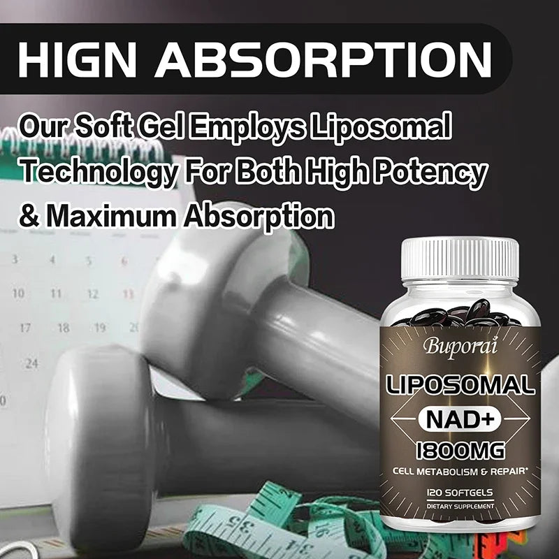 Liposomal NAD Supplement - Support Cellular Health, Stamina &amp; Healthy Aging
