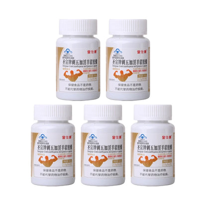 Powerful High Purity Epimedium Supplements Natural Organic Shilajit Erection Pill Improve Performance Increase Size than MAca