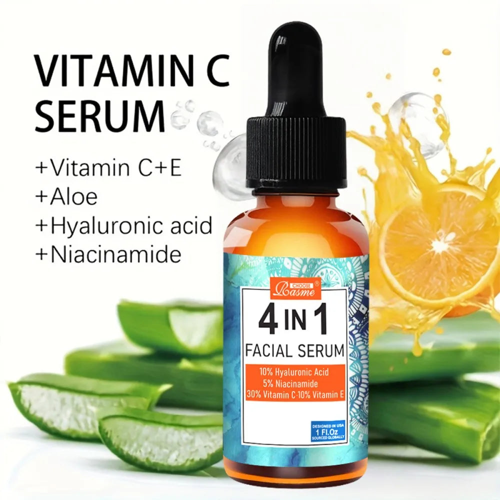 Vitamin C Facial Essence Lifts, Tightens, Lightens Fine Lines, Anti-Aging Essence, Whitens, Brightens And Nourishes Skin