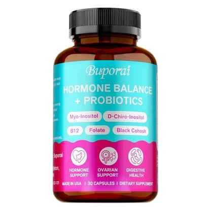 Hormone Balance + Probiotics - Promotes Women&