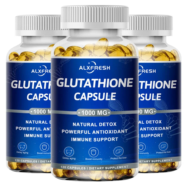 Liposomal Glutathione 1000 mg - Antioxidant and Immune Support Supplement - Detoxification and Liver Support