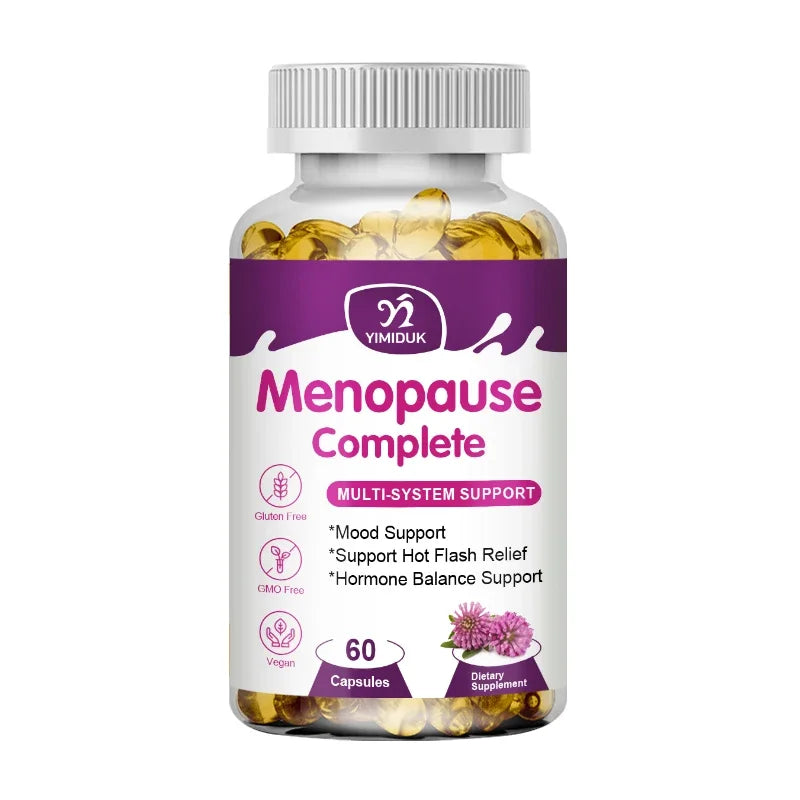 Yimiduk Menopause Relief Capsules Support Weight Management Improves Metabolism，Night Sweats Mood Supplements
