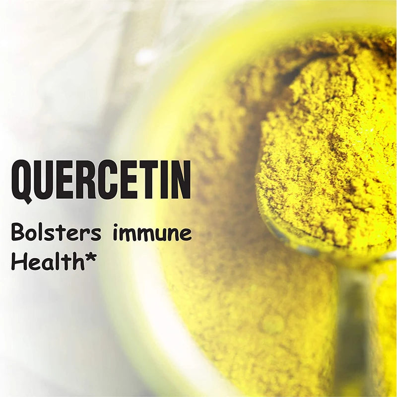 Quercetin Capsules, 1000 Mg, Supports Immunity, Promotes Blood Circulation, Metabolism, Anti-oxidation, Promotes Overall Health