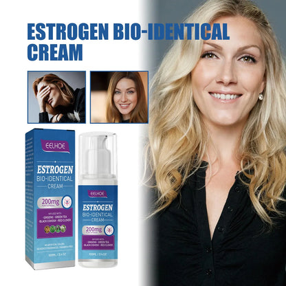 New Estrogen Bio-Identical Paste Menopause Soothing Balm Menstrual Cycle &amp; Body Balance Support Helps Reduce Hot Flashes