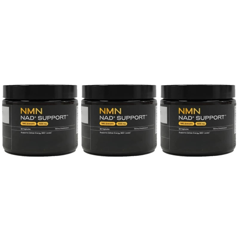 NMN 1000 Mg Capsule Supplement 4-in-1 Formula with TMG, Quercetin &amp; Resveratrol NAD+ Supplement Supports Energy 60 Capsules