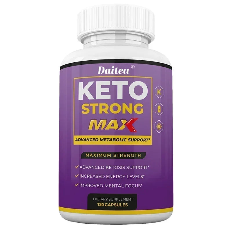Keto Capsules - Slimming Ketogenic Weight Loss Supplements - Men &amp; Women Fat Burning, Focus, Metabolism, Mood Improvement