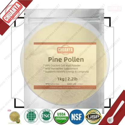 Aliexpress Customized 100% High-quality Pine Pollen Powder Soap Scients  Fast Delivered Soap Making  [Latest Date]