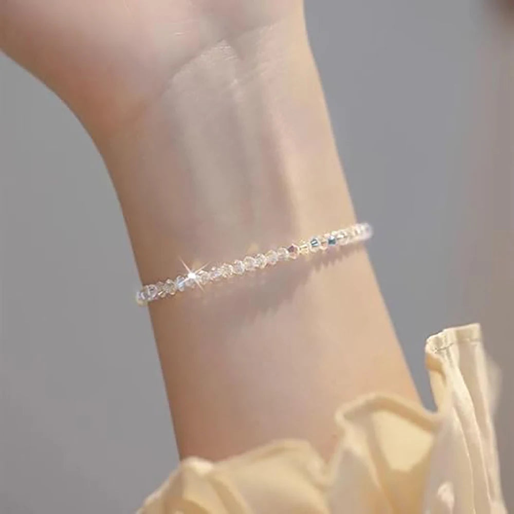 1pc "Menopause: Awakening" Crystal Beaded Bracelet - Empowering Jewelry Gift, Supporting Women&