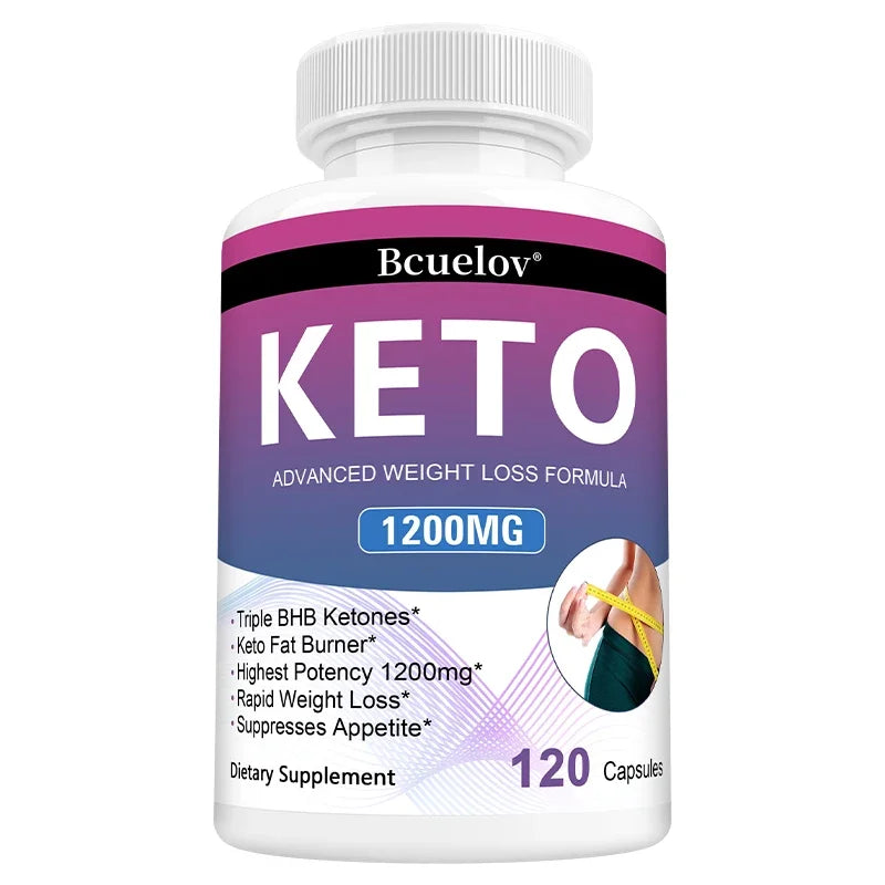 Keto Supplement, 120 Capsules, Supports Keto Diet, for Men and Women, Weight Management, Energy Support, Appetite Control