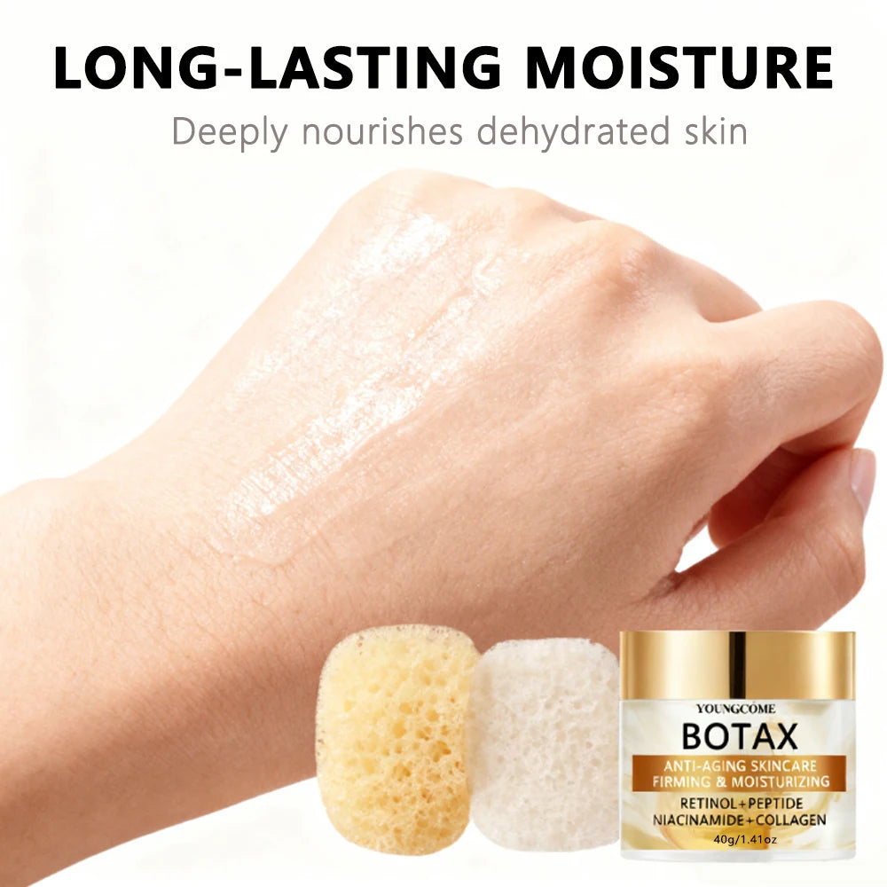 BOTAX Anti-Aging Skincare Cream with Retinol Peptides Niacinamide &amp; Collagen for Firming and Hydrating Daily Use