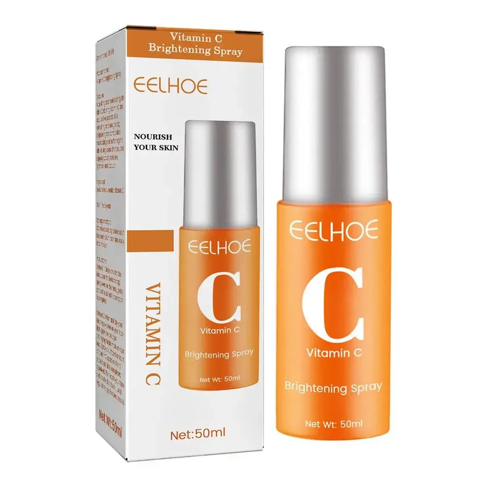 50ml Vitamin C Facial Spray Mist Green Tea Toner Nourishing Relieve Redness Moisturizing Vitamin C for Face Mist Spray Skin Care