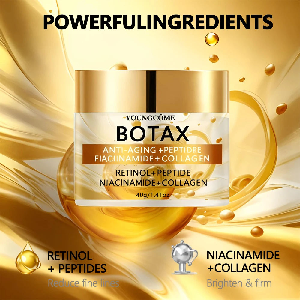 BOTAX Anti-Aging Skincare Cream with Retinol Peptides Niacinamide &amp; Collagen for Firming and Hydrating Daily Use