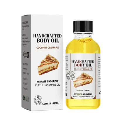 1-5pcs Stress Relief Body Oil with Vanilla - Deeply Moisturizes &amp; Soothes Muscles, Herbal Formula for Relaxing Bath &amp; Massage.