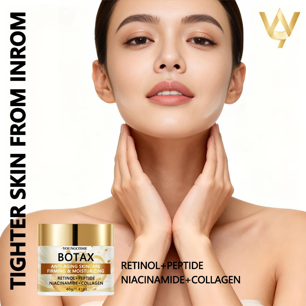 BOTAX Anti-Aging Skincare Cream with Retinol Peptides Niacinamide &amp; Collagen for Firming and Hydrating Daily Use