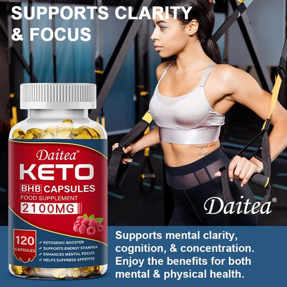 Weight Loss Capsules - 2100 mg - Ketogenic Enhancer, Weight Management, Fat Metabolis