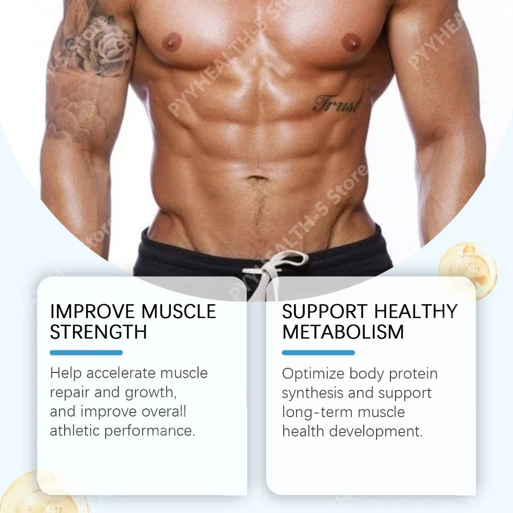 Daily Fitness Support Capsules, 60 Count Vitamin C Nutritional Supplement for Adults, Active Lifestyle Wellness Formula