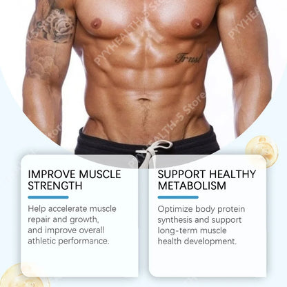Daily Fitness Support Capsules, 60 Count Vitamin C Nutritional Supplement for Adults, Active Lifestyle Wellness Formula