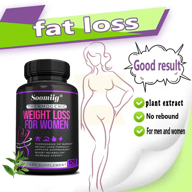 Weight loss supplements, Appetite Suppressant, Support Nighttime Metabolism, Helps Reduce Fat Accumulation, 120 Capsules