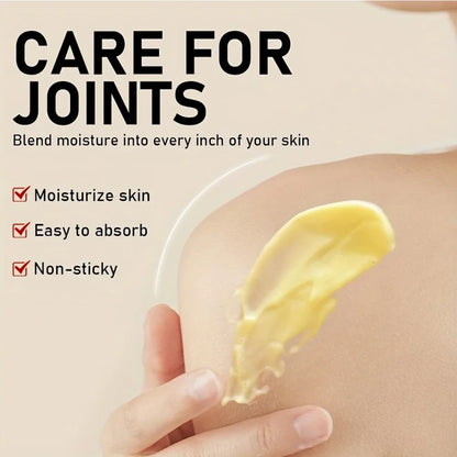 Bee Venom Joint Cream 120g Fast Absorption Non-Sticky Moisturizer for Elbows Shoulders Knees &amp; Back Skin &amp; Joints Care