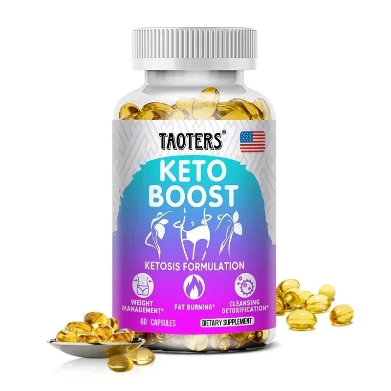 Keto Weight Loss Capsules, Thermogenic Fat Burners for Men and Women, Ketone Supplement Ketogenic Diet