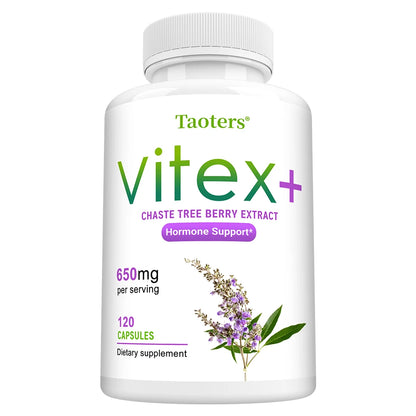 Vitex - Chaste Tree Berry Extract - Menopause Support, Weight Management, Balancing Emotions, Helping To Improve Skin