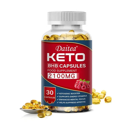 Weight Loss Capsules - 2100 mg - Ketogenic Enhancer, Weight Management, Fat Metabolis