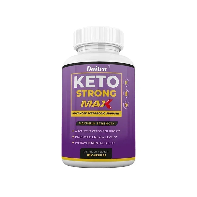 Keto Capsules - Slimming Ketogenic Weight Loss Supplements - Men &amp; Women Fat Burning, Focus, Metabolism, Mood Improvement