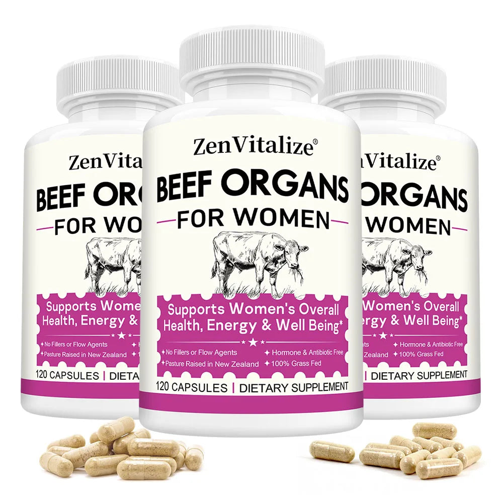Beef Organ Supplement for Women - Supports Women&