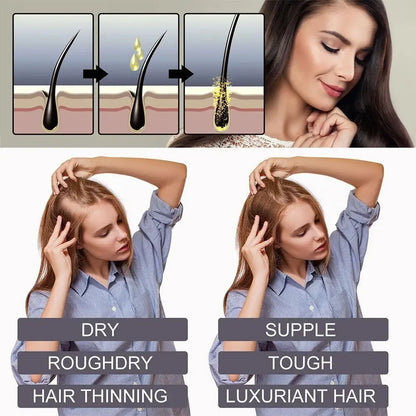 Nutrition Biotin Liquid Drops Essential Oil Collagen B7 Vitamin Oil Trengthen Hair Root Anti Hair Weak Treatment