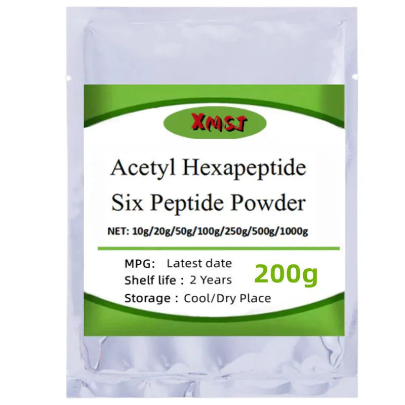 Six Peptide Powder,acetyl Hexapeptide,anti-wrinkle,moisturizing,anti-aging,cosmetic Raw,diy Handmade Make Your Own Solution