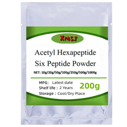 Six Peptide Powder,acetyl Hexapeptide,anti-wrinkle,moisturizing,anti-aging,cosmetic Raw,diy Handmade Make Your Own Solution
