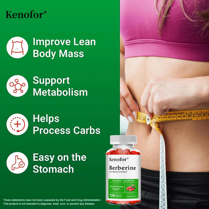 Premium Berberine Supplement Capsules - Supports Immune System Healthy Food Antioxidant,NON-GMO