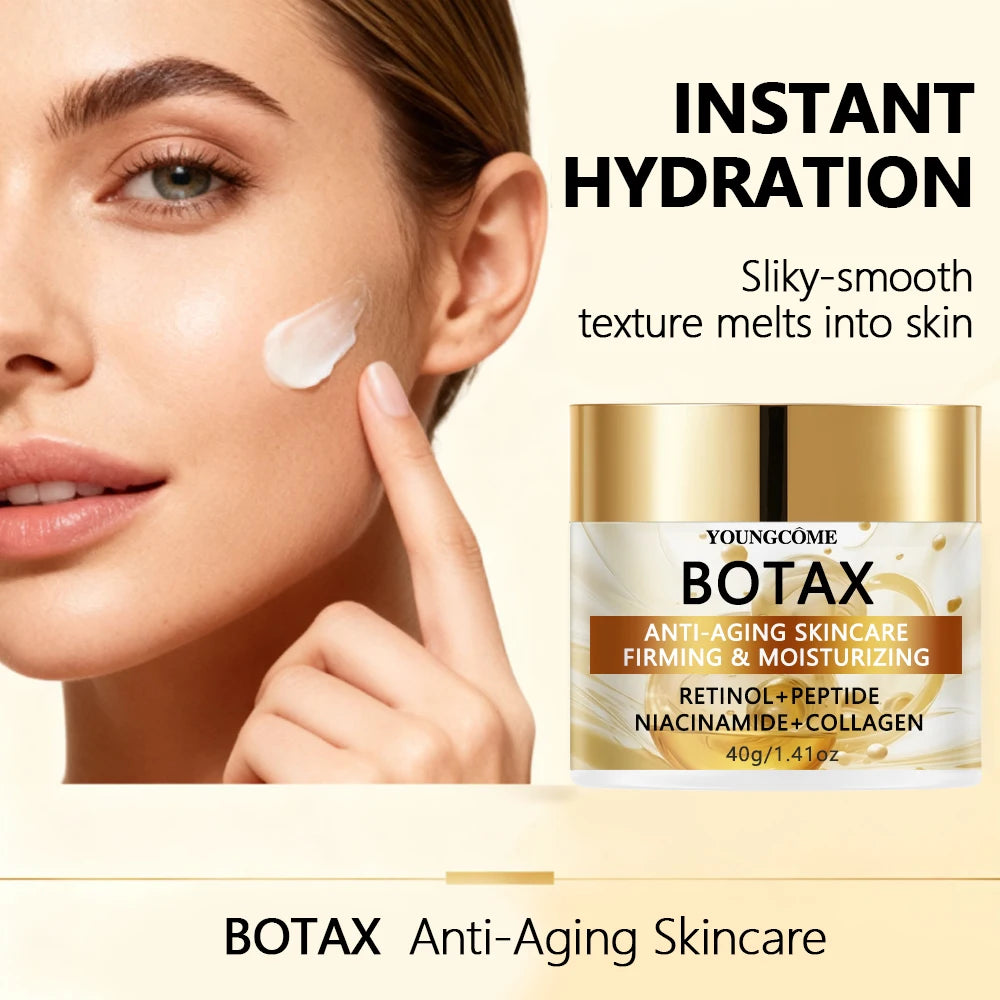 BOTAX Anti-Aging Skincare Cream with Retinol Peptides Niacinamide &amp; Collagen for Firming and Hydrating Daily Use
