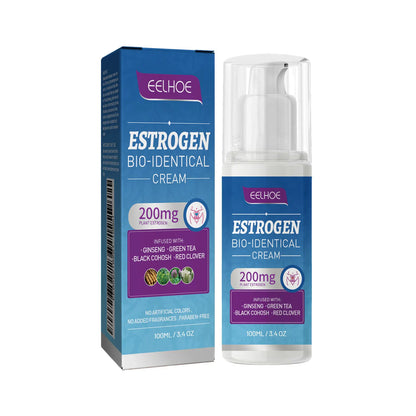 EELHOE Progesterone Cream for Menopause Middle-Aged Elderly Woman Progesterones Women Hormonal Balance Menopause Estrogen Cream