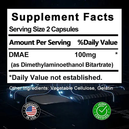 Nootropic Brain &amp; Focus Supplement - Improve Memory, Mental Focus, Cognitive Function, for Brain, Heart Health